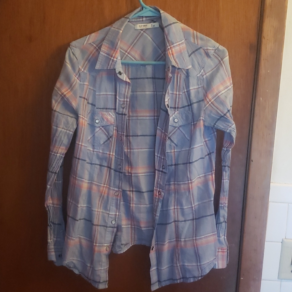$5/$25 Old Navy flannel shirt